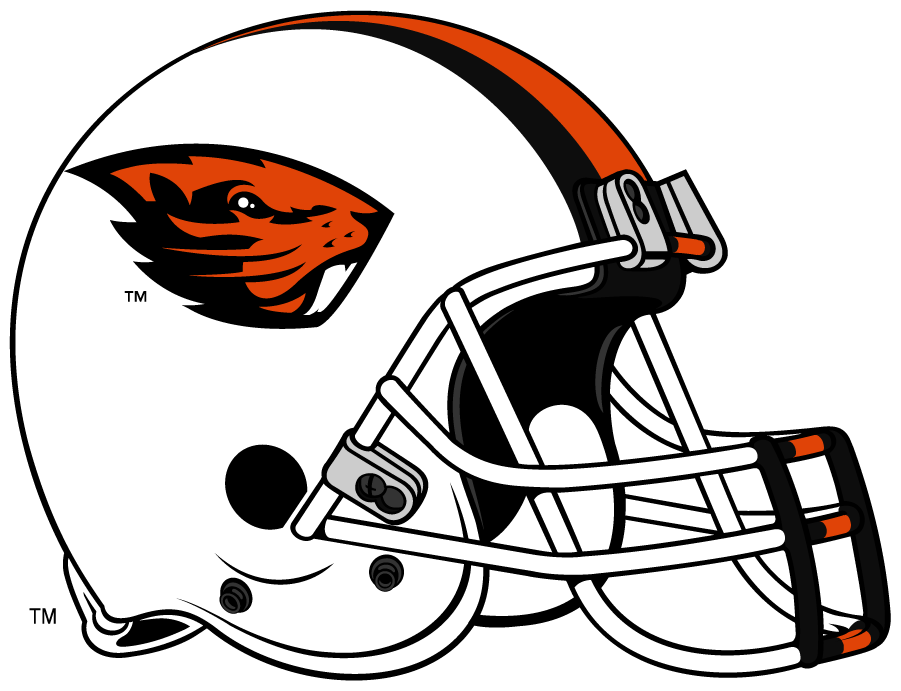 Oregon State Beavers 2013-Pres Helmet Logo iron on transfers for T-shirts
